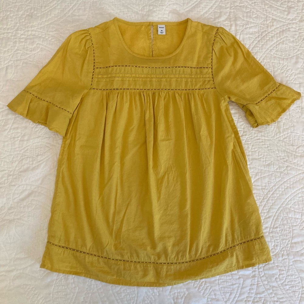 Old Navy fall blouse
